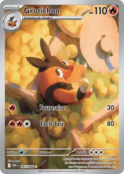 Retrouvez Grotichon 097/086 – Flamme Blanche chez Manga Cash Ans (Liège).