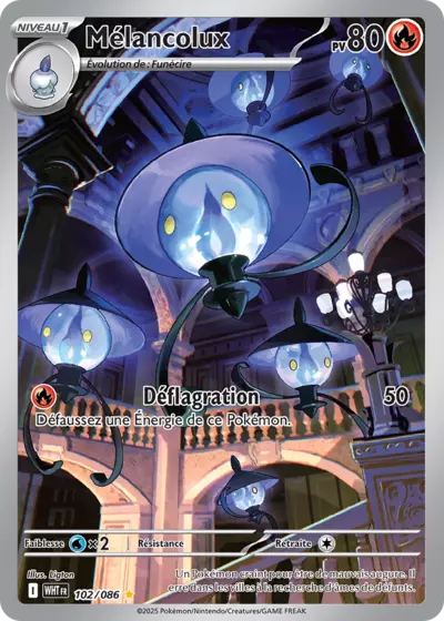 Retrouvez Mélancolux 102/086 de la série Flamme Blanche chez Manga Cash à Ans sur les hauteurs de Liège