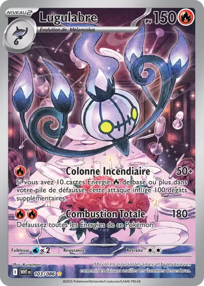 Retrouvez Lugulabre 103/086 – Flamme Blanche chez Manga Cash Ans (Liège).