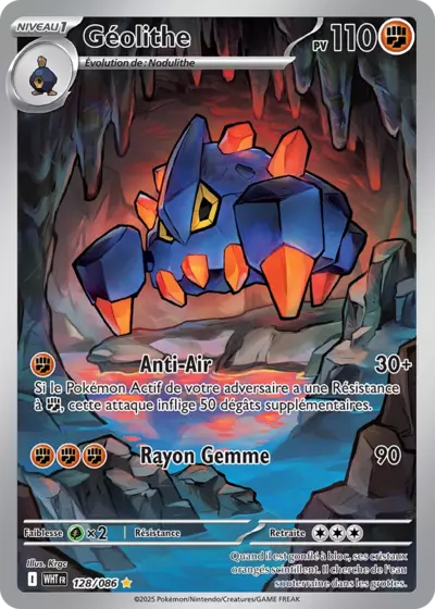 Retrouvez Géolithe 128/086 – Flamme Blanche chez Manga Cash Ans (Liège).