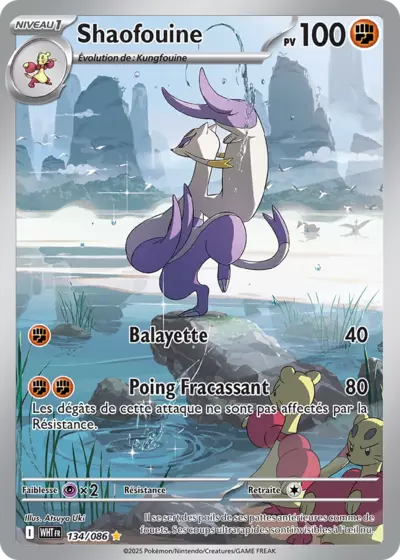 Retrouvez Shaofouine 134/086 – Flamme Blanche chez Manga Cash Ans (Liège).