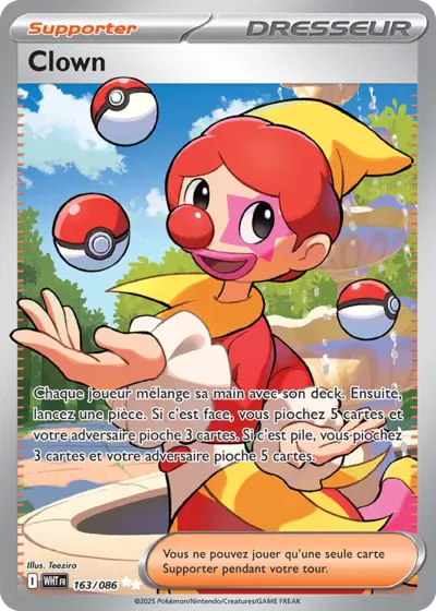 Retrouvez Clown 163/086 – Flamme Blanche chez Manga Cash Ans (Liège).