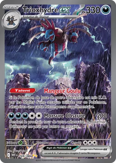 Retrouvez Trioxhydre EX 169/086 – Flamme Blanche chez Manga Cash Ans (Liège).
