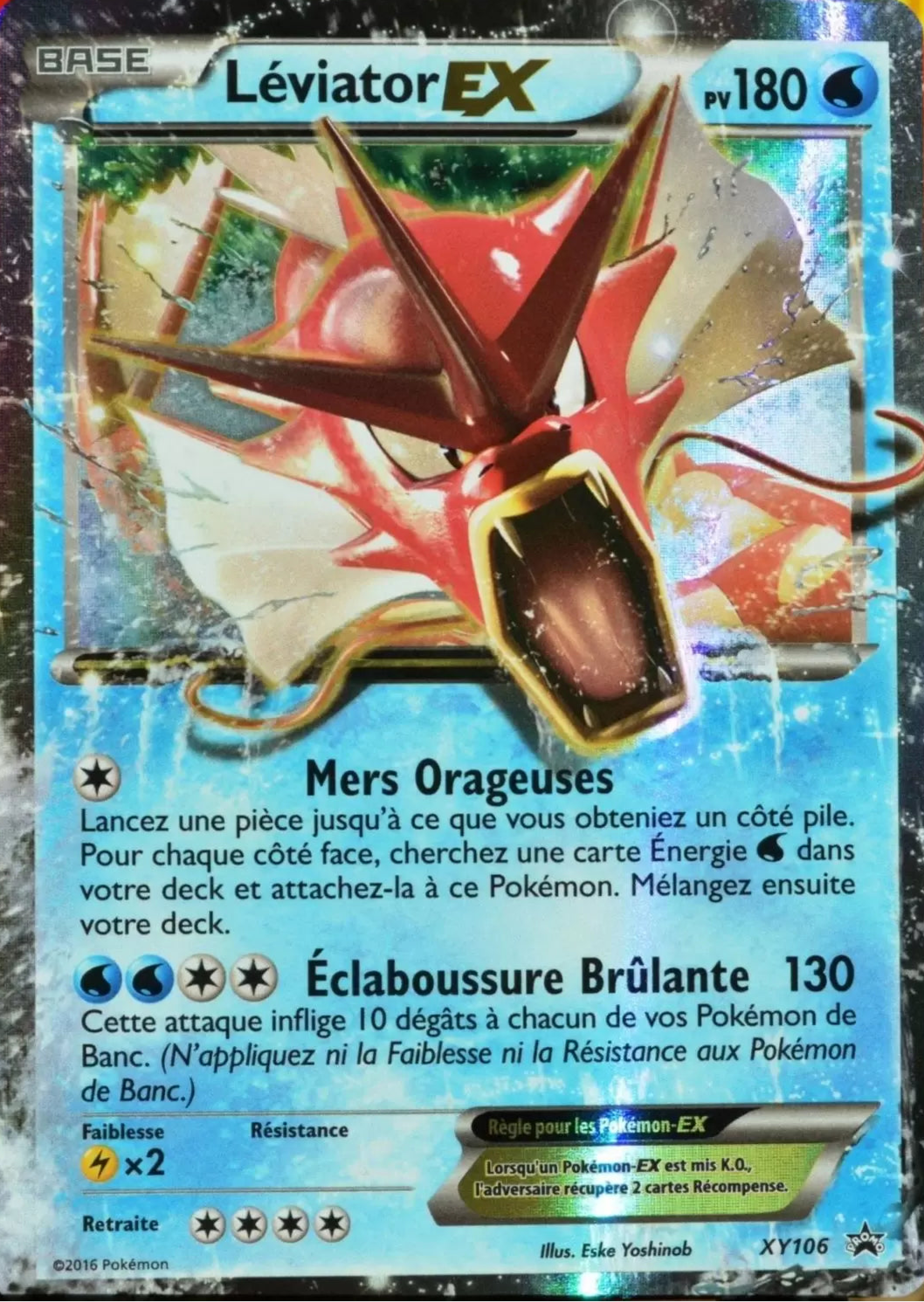 Léviator EX XY106 Promo des cartes Black Star, en vente à Manga Cash à Ans en région liégeoise.
