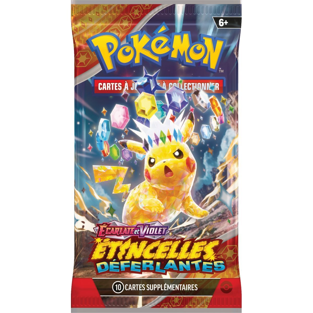 Booster Pokémon - Étincelles Déferlantes EV08 - SSP - FR