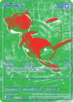 Mew G/RGB, carte 30ᵉ Anniversaire (30C), en vente à Manga Cash à Ans, province de Liège.
