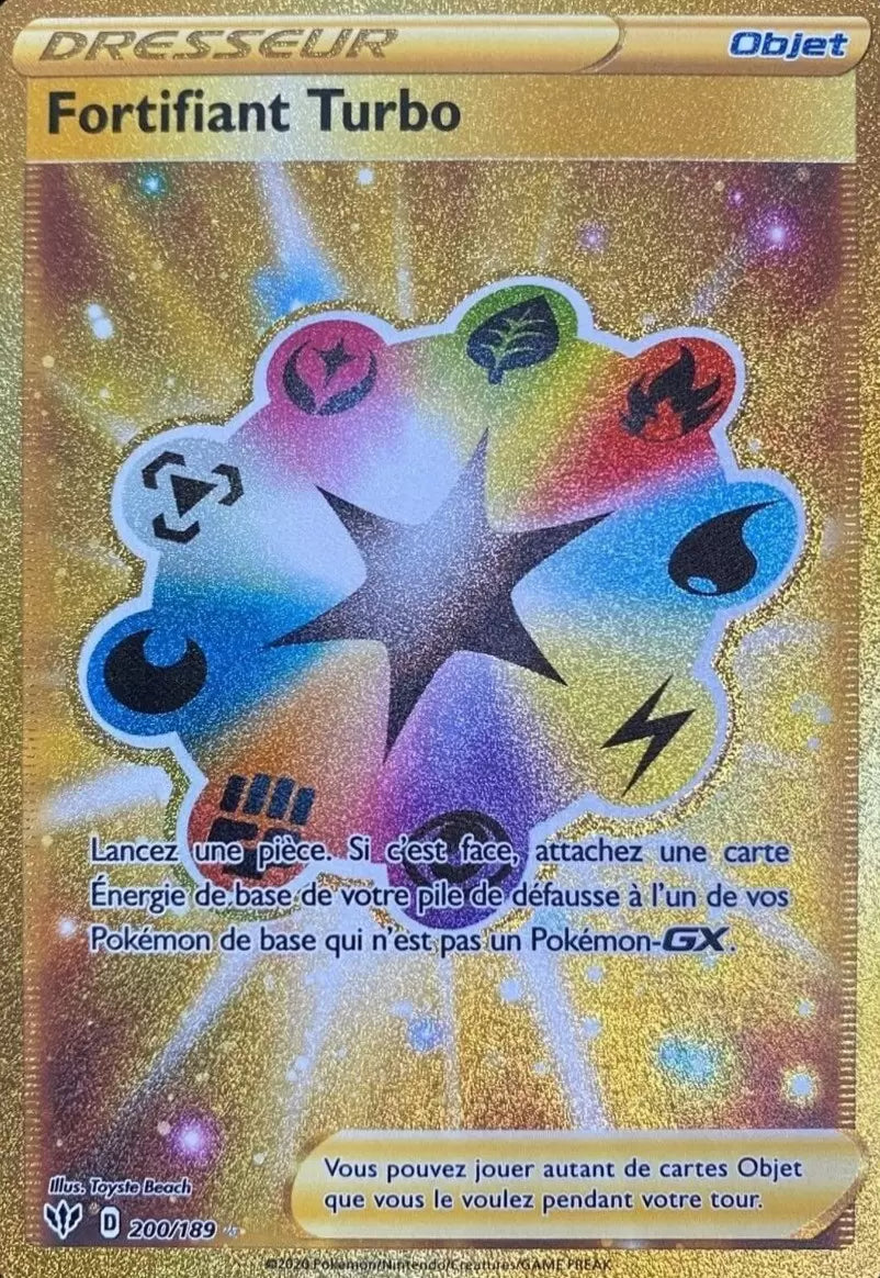 200/189 : Fortifiant Turbo - Ténèbres Embrasées