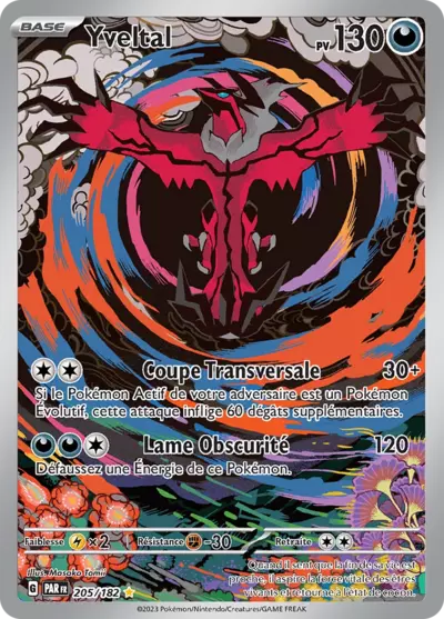 Yveltal 205/182 – Faille Paradoxe, image produit – Manga Cash Ans (Liège).