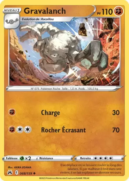 068/159 : Gravalanch - Zénith Suprême - CRZ