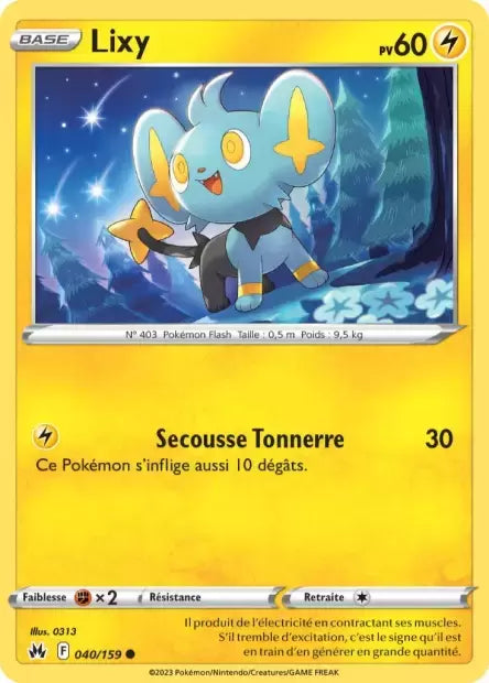040/159 : Lixy - Zénith Suprême - CRZ