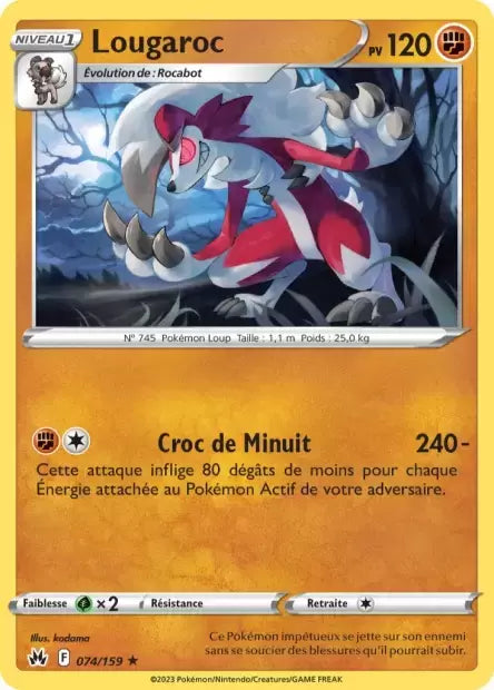 074/159 : Lougaroc - Zénith Suprême - CRZ
