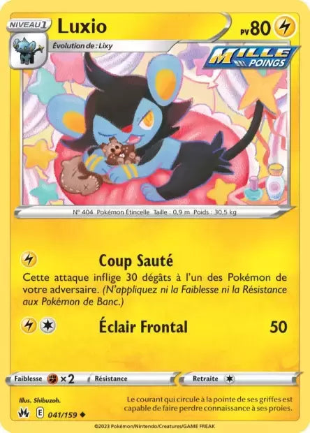 041/159 : Luxio - Zénith Suprême - CRZ