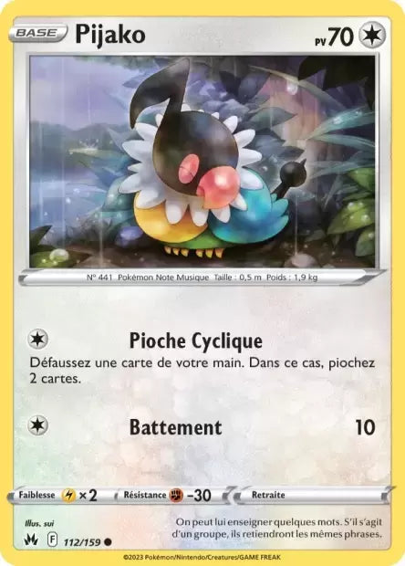 112/159 : Pijako - Zénith Suprême - CRZ