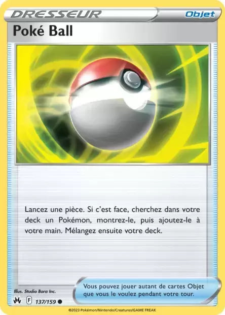 137/159 : Poké Ball - Zénith Suprême - CRZ